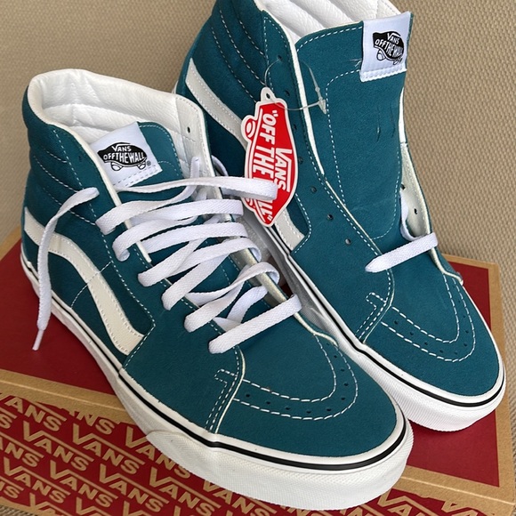 Vans Sk8-Hi Blue Coral / True White WMNS - Picture 8 of 16